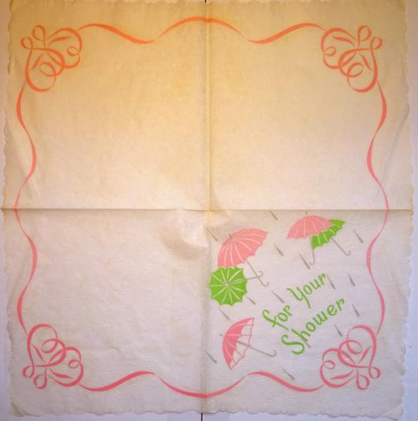 049 Clothes - 4-ply - Caspari - Annee Goodchild - Handkerchief